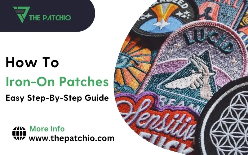 How to iron-on patches tutorial