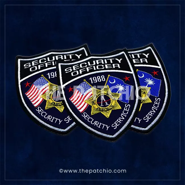 Custom Embroidered Police Department Patches by The Patch People