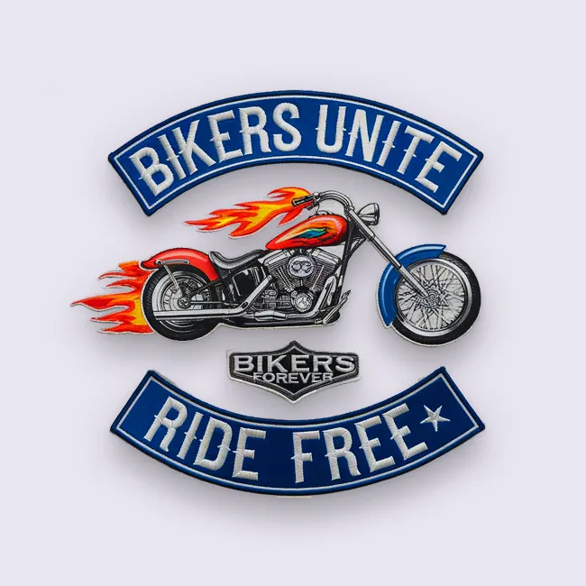 Custom Biker Patches