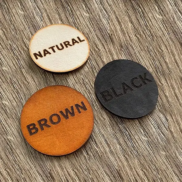 Custom Leather Patches No Minimum For Hats, Jackets, Clothes